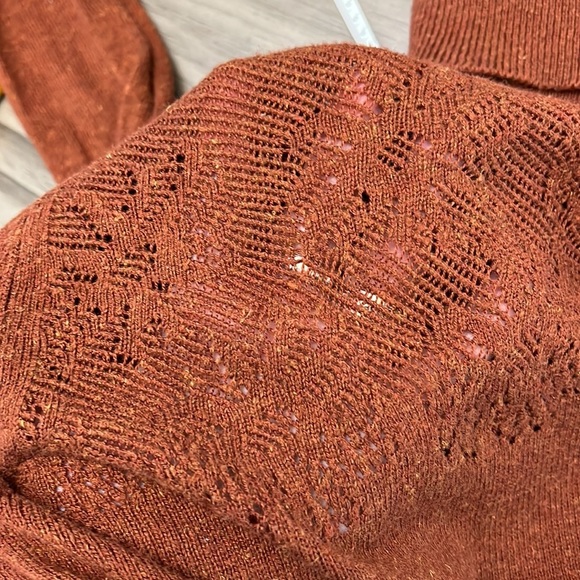 MNG MANGO COLLECTION BROWN TURTLE NECK SMALL - Picture 16 of 16